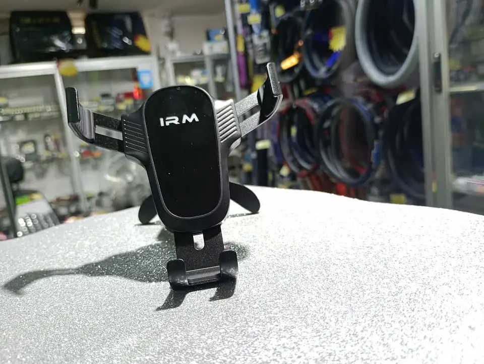 Soporte de teléfono smartphones con clip anticaidas uso en 8