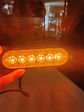 Barra de Luz LED estroboscópica de emergencia 6 led 18 watts - Miniatura 1