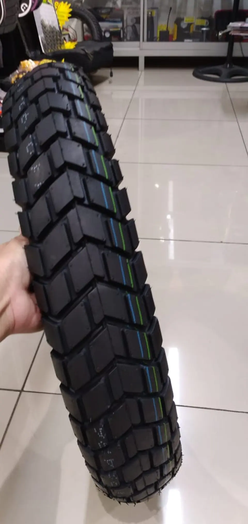 Neumáticos 110 90 17N, llantas de moto tubular para calle 8