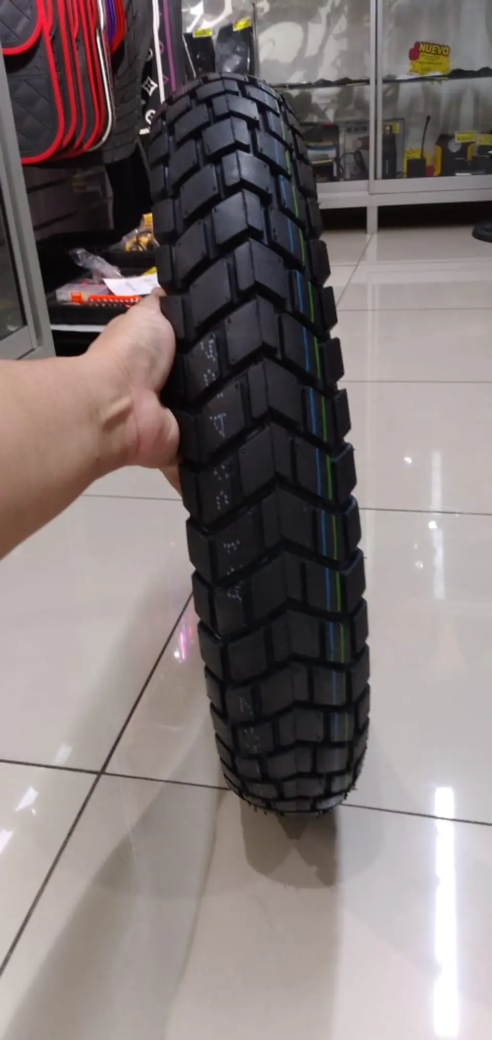 Neumáticos 110 90 17N, llantas de moto tubular para calle 6