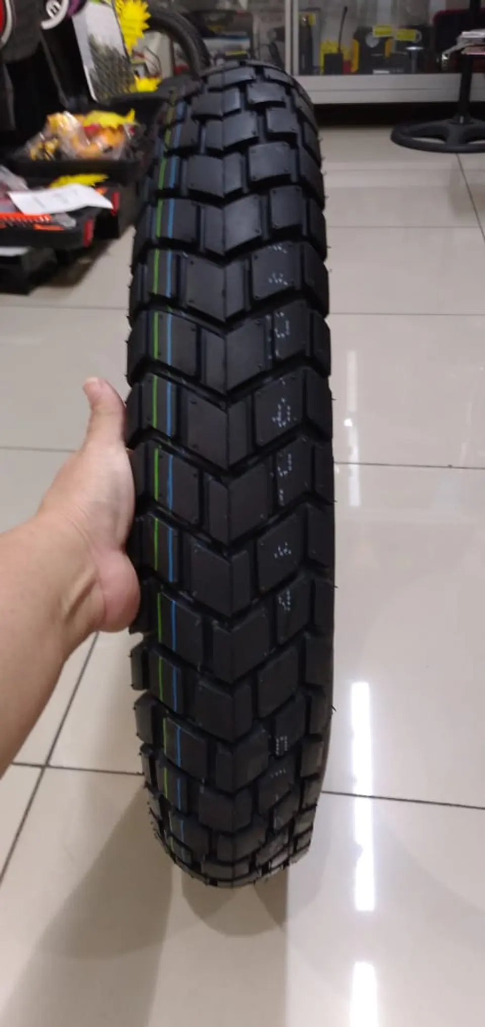 Neumáticos 110 90 17N, llantas de moto tubular para calle 9