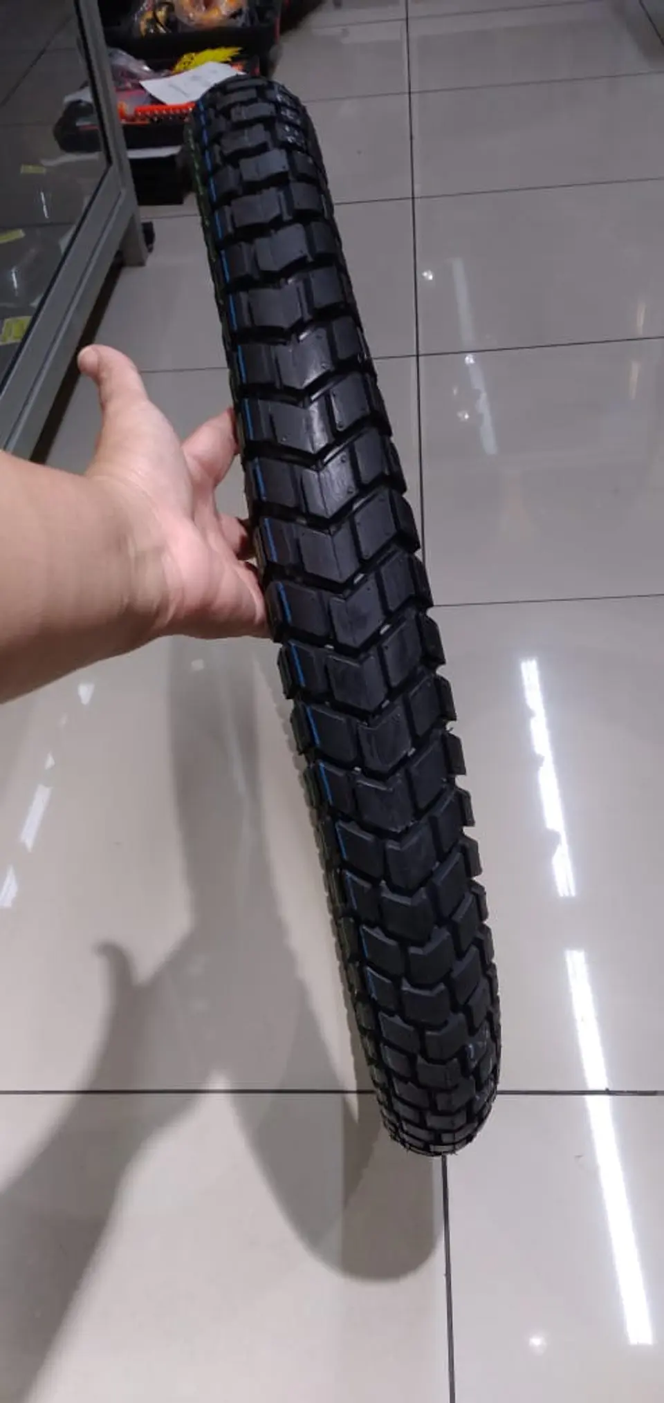 X1 Neumático 2.75 - 21 llanta de moto tubular mixto para calle y 4
