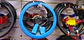 Set 3 piezas, funda cubre Volante, Perilla de cambios AZUL - thumbnail 6