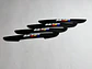 X4 topes de puertas tira de goma anticolision tope de retrovisor mugen - Miniatura 3
