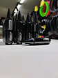 Set kit de tuercas para llantas de auto punta de bala 20 piezas negro - Miniatura 3