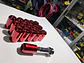 Set tuercas de seguridad 16 piezas 32mm - Rojo - Miniatura 5