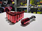Set tuercas de seguridad 16 piezas 32mm - Rojo - Miniatura 8