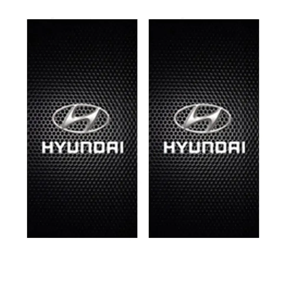 X2 pegatinas sticker adhesivos de Hyundai para pilares columna 17