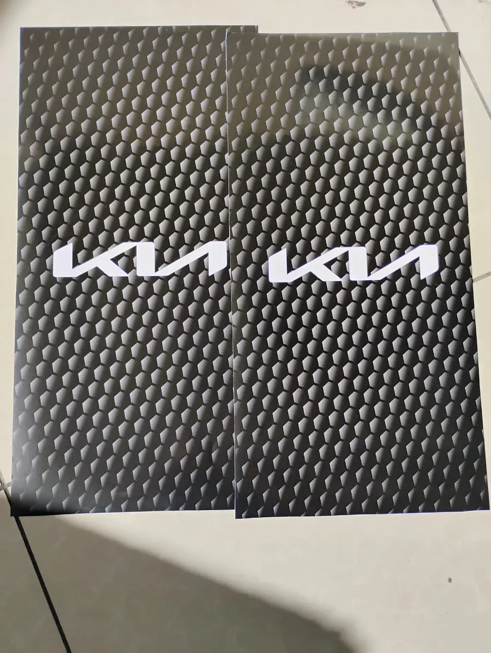 X2 pegatinas sticker adhesivos de Kia logo para pilares 4