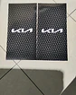X2 pegatinas sticker adhesivos de Kia logo para pilares - Miniatura 5