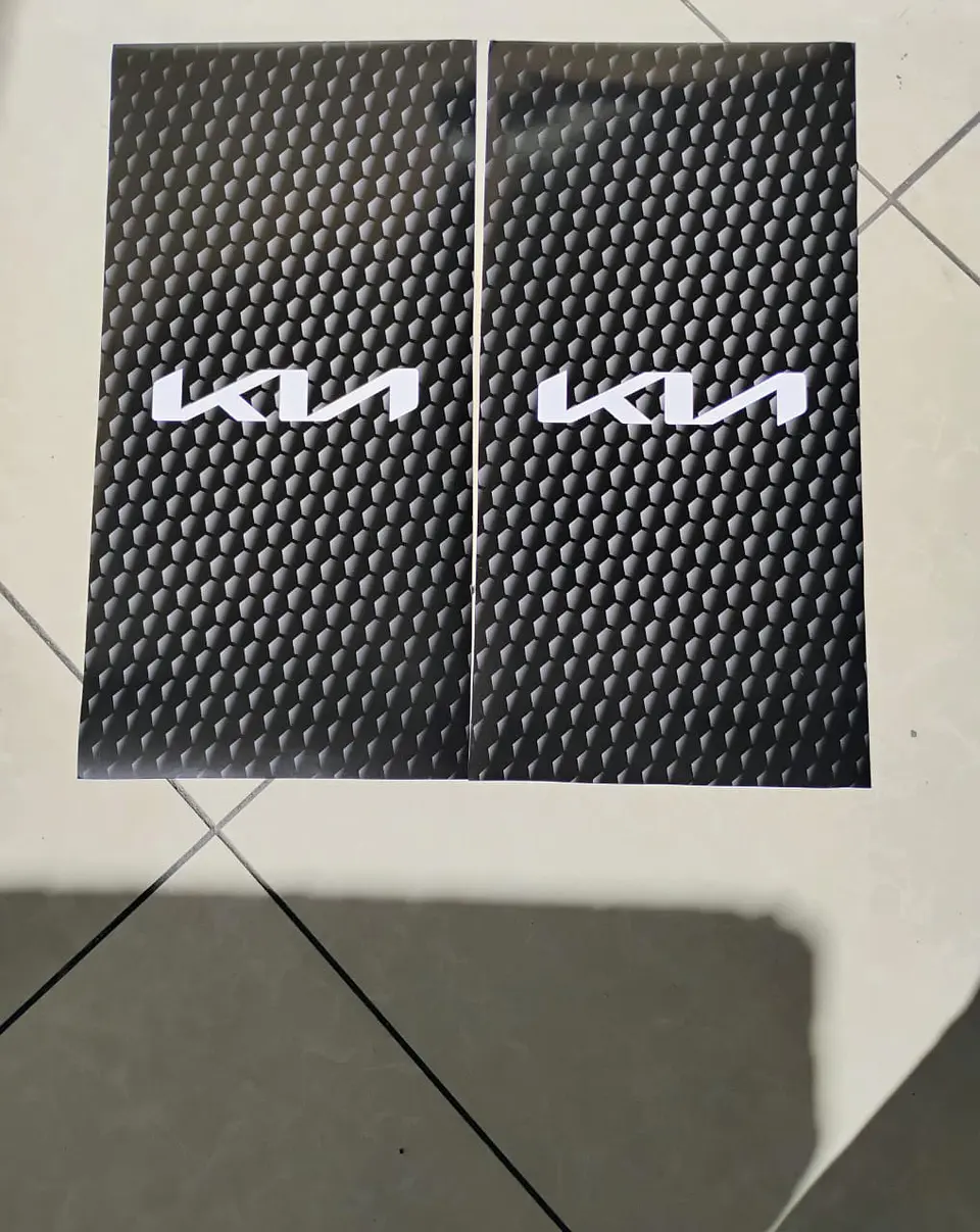 X2 pegatinas sticker adhesivos de Kia logo para pilares 6