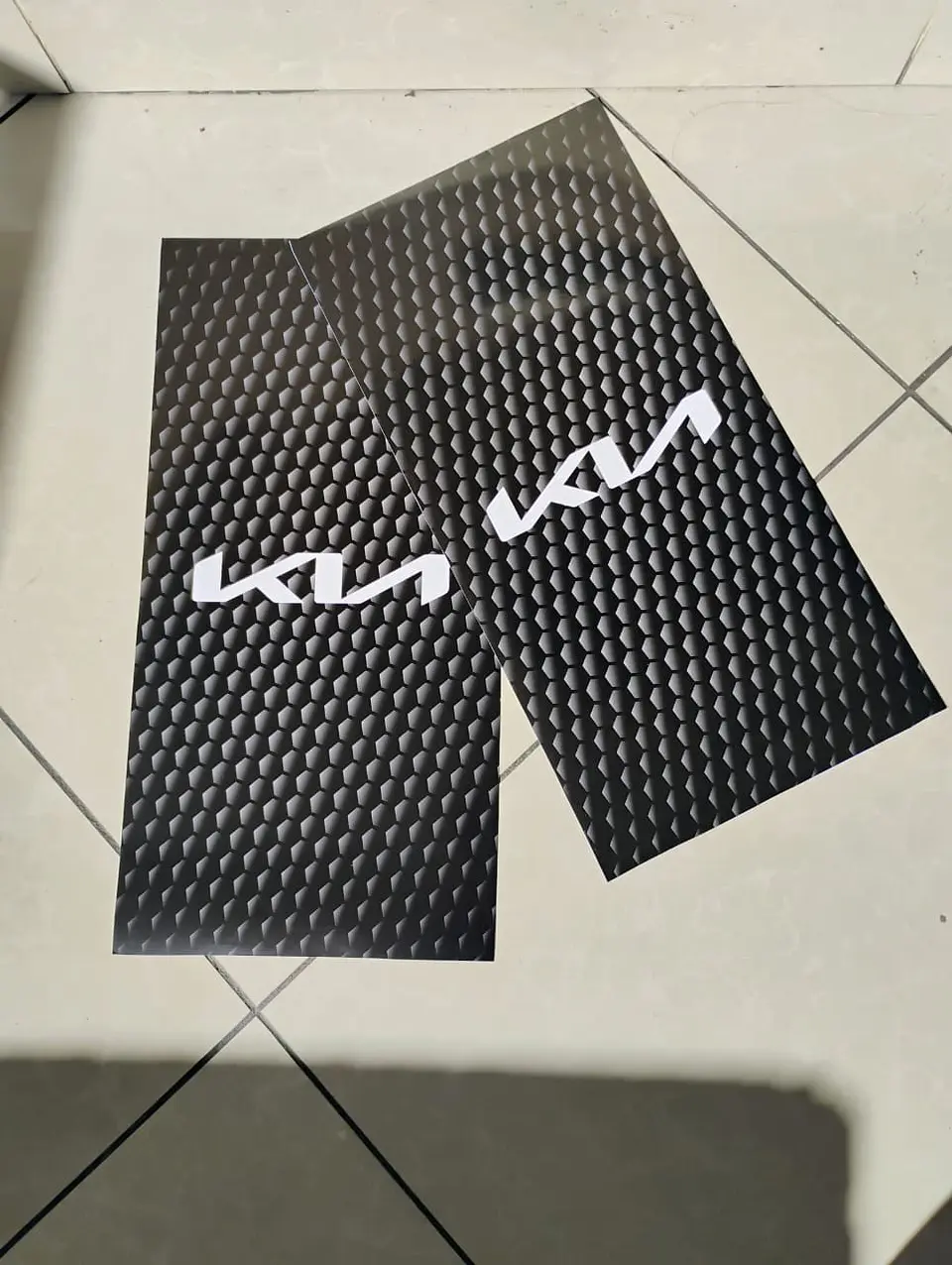 X2 pegatinas sticker adhesivos de Kia logo para pilares 7