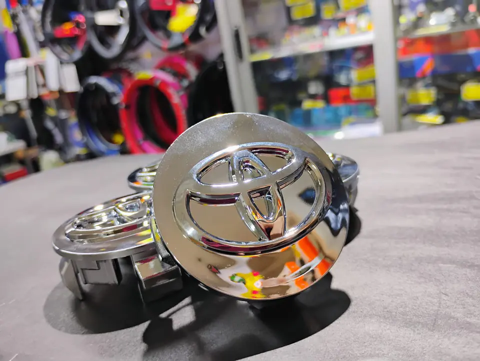 X4 Tapas centro llantas 57mm 62mm - Plata 4