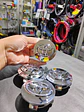 X4 Tapas centro llantas 57mm 62mm - Plata - Miniatura 5