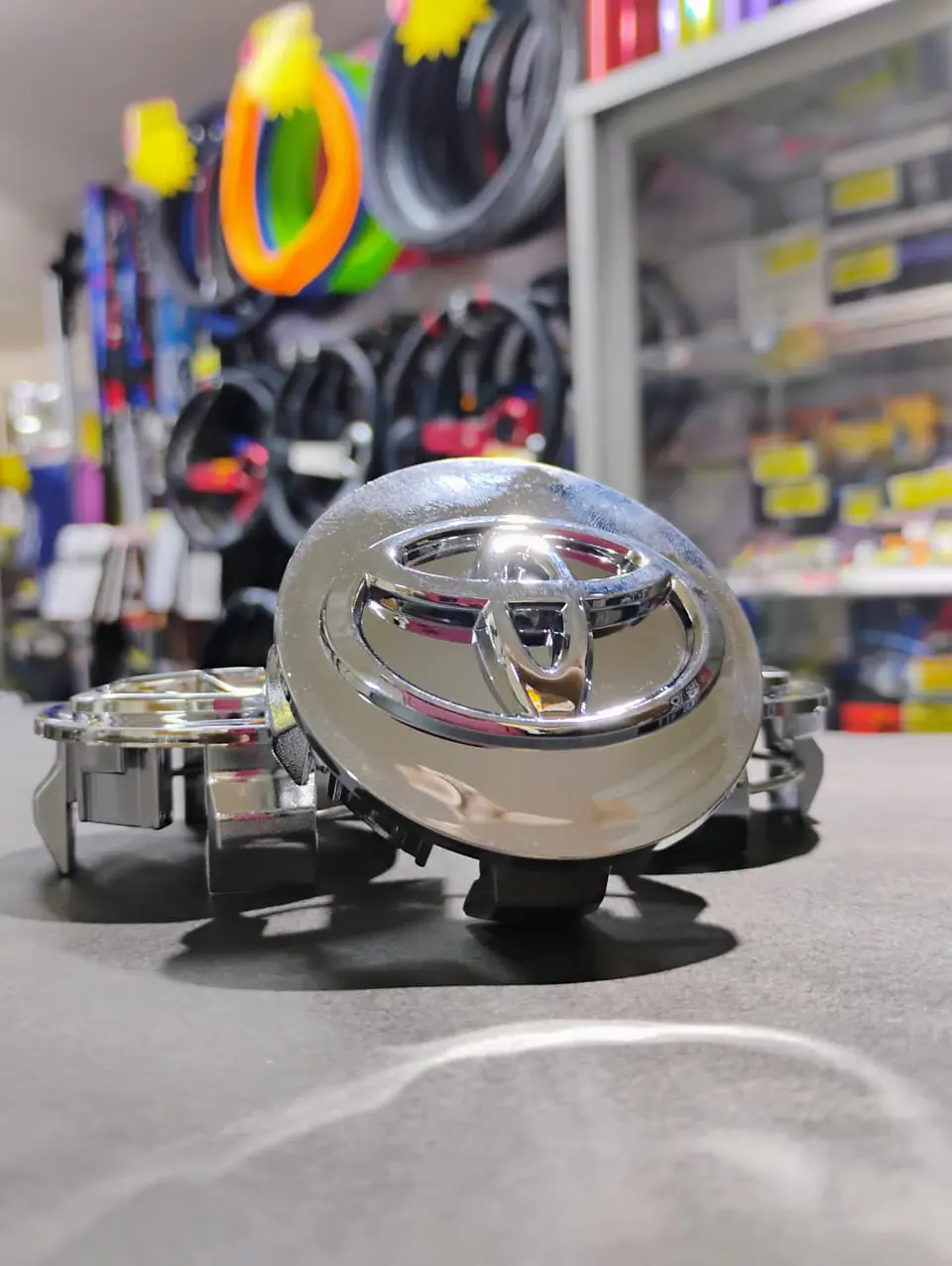 X4 Tapas centro llantas 57mm 62mm - Plata 7