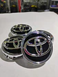 X4 Tapas centro llantas Toyota 57mm 62mm - Miniatura 1