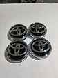 X4 Tapas centro llantas Toyota 57mm 62mm - Miniatura 2