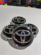 X4 Tapas centro llantas Toyota 57mm 62mm - Miniatura 3
