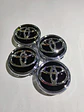 X4 Tapas centro llantas Toyota 57mm 62mm - Miniatura 4