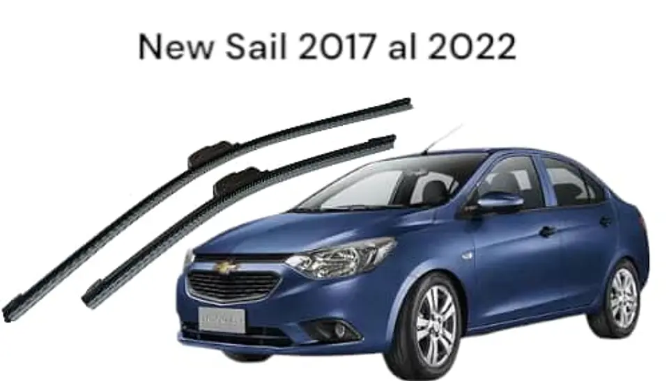 X2 PLUMILLAS (LIMPIA PARABRISAS) - new sail 2017 al 2022 cuerpo de 1