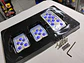 Set cubre pedales Sparco, 3pzs aluminio - Cromado/Azul - thumbnail 1