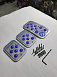 Set cubre pedales Sparco, 3pzs aluminio - Cromado/Azul - thumbnail 13