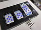 Set cubre pedales Sparco, 3pzs aluminio - Cromado/Azul - thumbnail 16