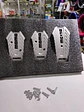 Set cubre pedades de auto Momo 3 piezas de aluminio tunning - thumbnail 9