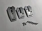 Set cubre pedades de auto Momo 3 piezas de aluminio tunning - thumbnail 13