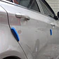 X4 tiras topes de puerta de goma Eva autoadhesivos protector - azul - Miniatura 10