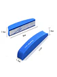 X4 tiras topes de puerta de goma Eva autoadhesivos protector - azul - Miniatura 14