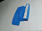 X4 tiras topes de puerta de goma Eva autoadhesivos protector - azul - Miniatura 16