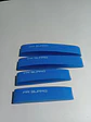 X4 tiras topes de puerta de goma Eva autoadhesivos protector - azul - Miniatura 21