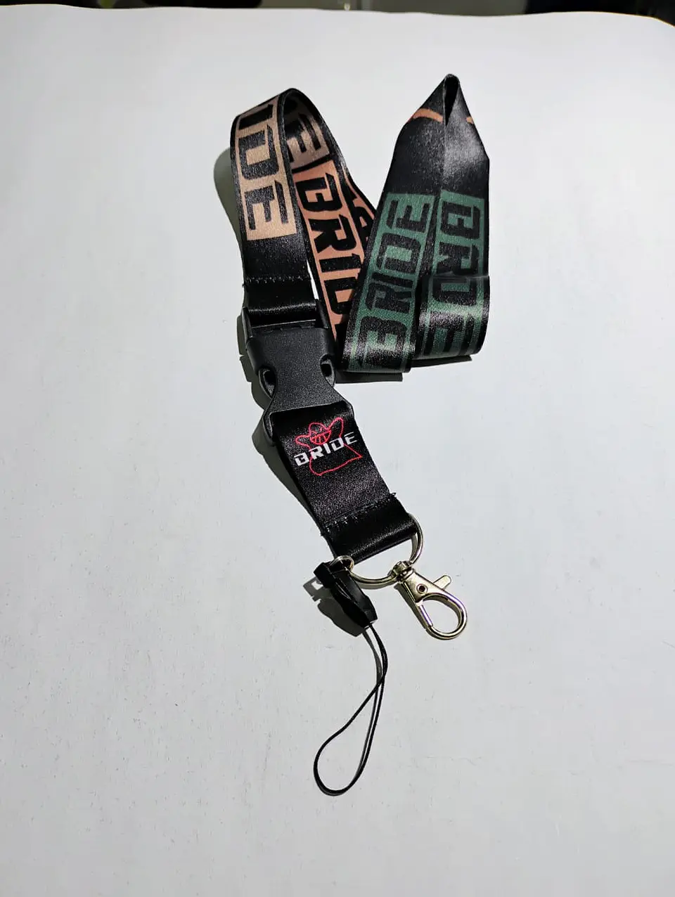 Llavero Lanyard porta llaves y credencial - Bride Negro 9