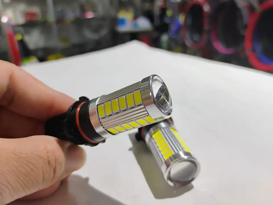 Par de ampolletas Led de circulación diurna antinieblas psx26w, p13w 16
