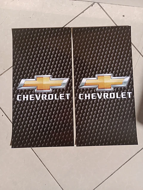 X2 pegatinas sticker adhesivos de Chevrolet carbono para pilares
