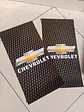 X2 pegatinas sticker adhesivos de Chevrolet carbono para pilares - thumbnail 9