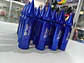 Set kit de tuercas para llantas de auto punta bala 20 piezas AZUL - thumbnail 1