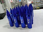 Set kit de tuercas para llantas de auto punta bala 20 piezas AZUL - thumbnail 5