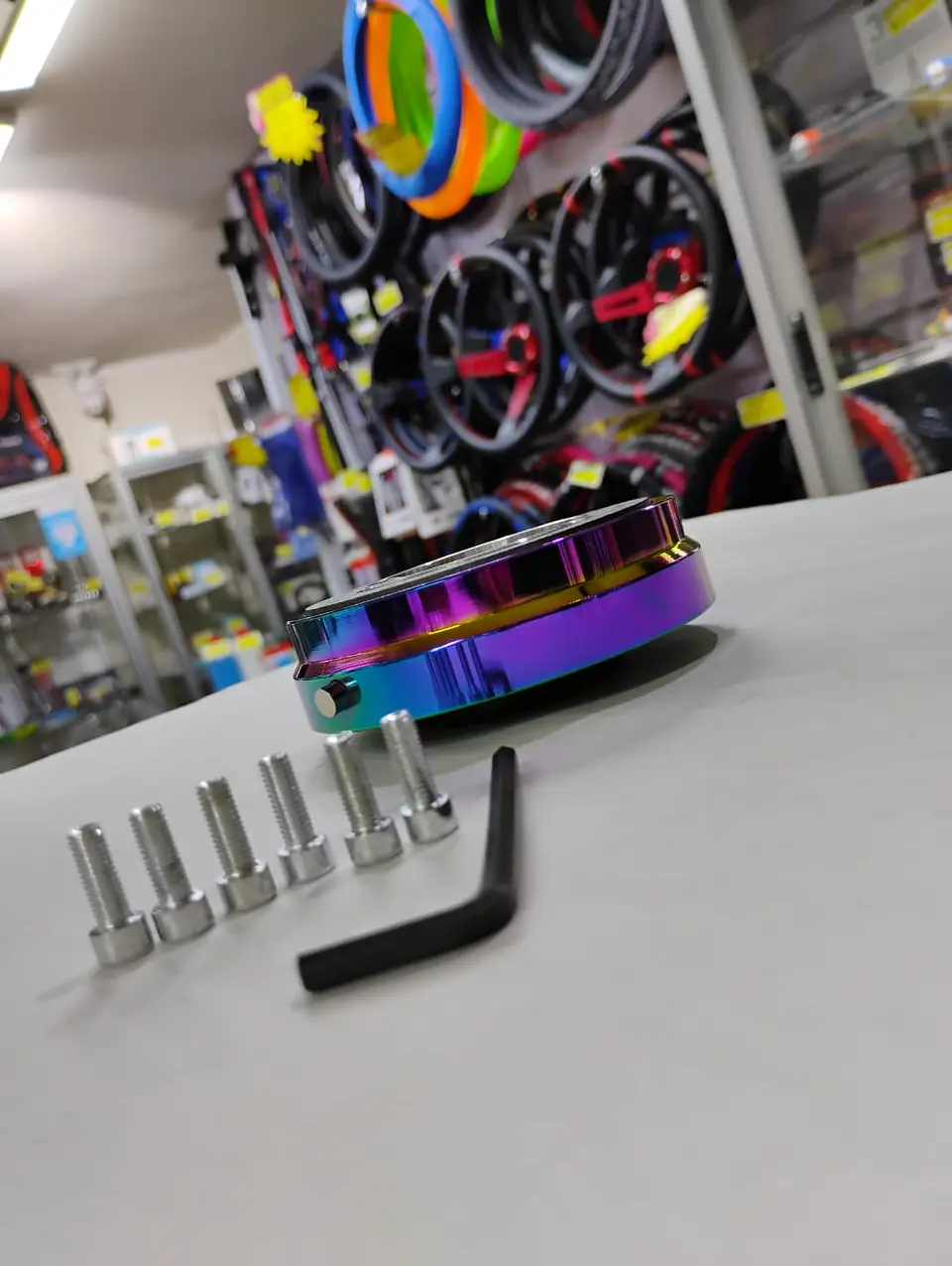 Masa universal X1 desmontable delgada slim para volantes deportivo 6