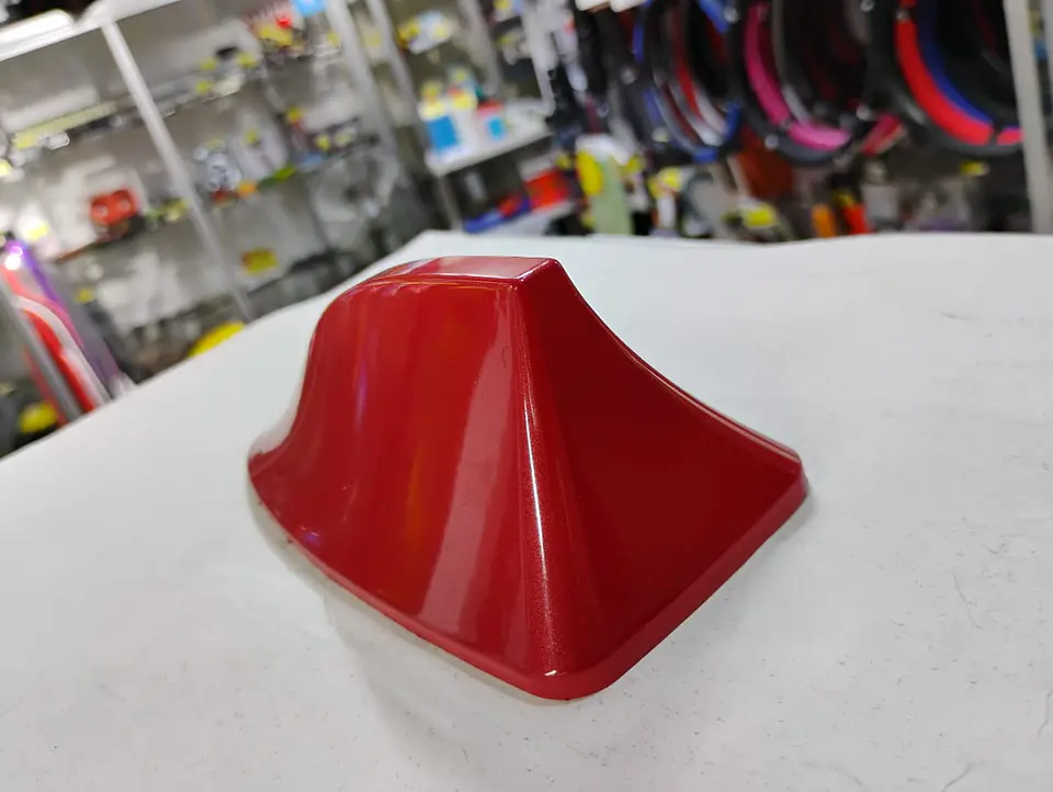 Antena aleta de tiburón Autos / Suv Rojo 1