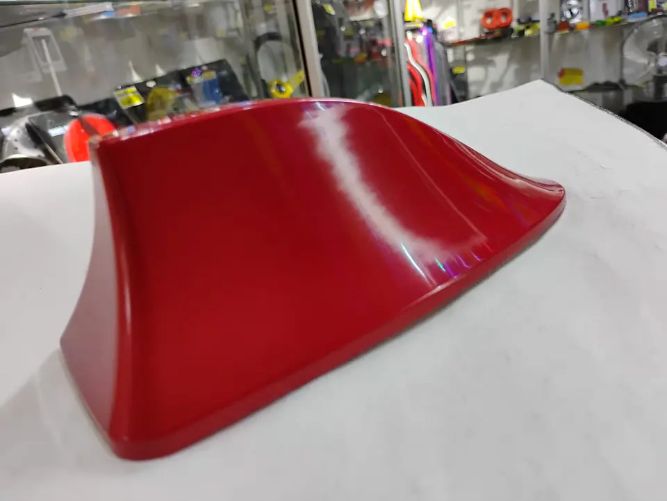 Antena aleta de tiburón Autos / Suv Rojo 2