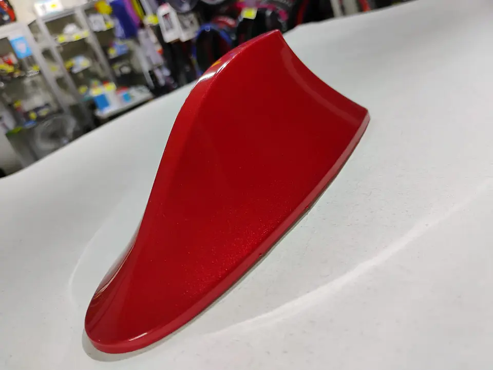 Antena aleta de tiburón Autos / Suv Rojo 8