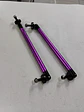 X2 Barras soporte Lip Bumper del/tras aluminio 19cm - Morado - Miniatura 1