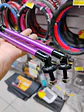X2 Barras soporte Lip Bumper del/tras aluminio 19cm - Morado - Miniatura 5