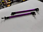X2 Barras soporte Lip Bumper del/tras aluminio 19cm - Morado - Miniatura 6