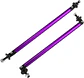 X2 Barras soporte Lip Bumper del/tras aluminio 19cm - Morado - Miniatura 10