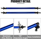 X2 Barras soporte Lip Bumper del/tras aluminio - Azul - thumbnail 4