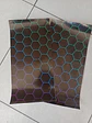 X2 pegatinas sticker adhesivos - Hexagonal panal de abeja - Miniatura 1