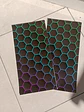 X2 pegatinas sticker adhesivos - Hexagonal panal de abeja - Miniatura 3